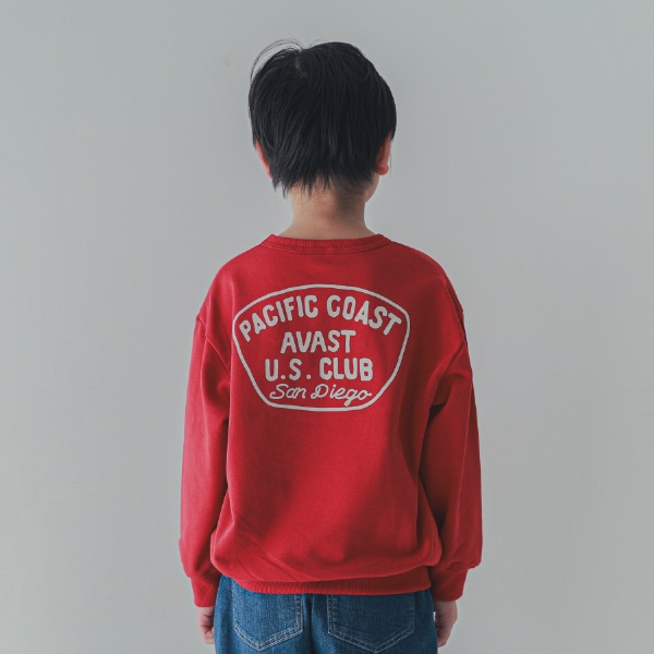 【25FW】HYBRIT トレーナー / レッド