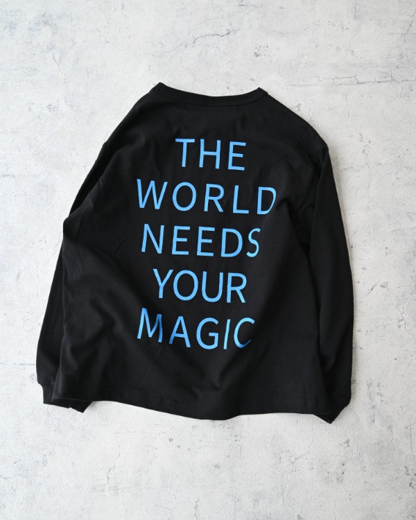 【26PS】WONDEFULロングＴシャツ / ブラック