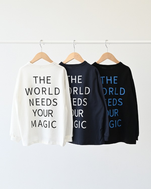 【26PS】WONDEFULロングＴシャツ / ブラック