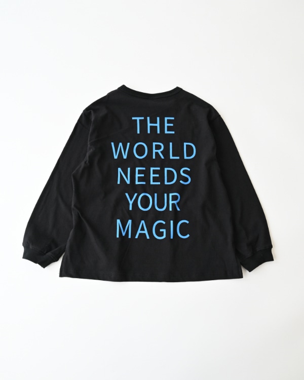 【26PS】WONDEFULロングＴシャツ / ブラック