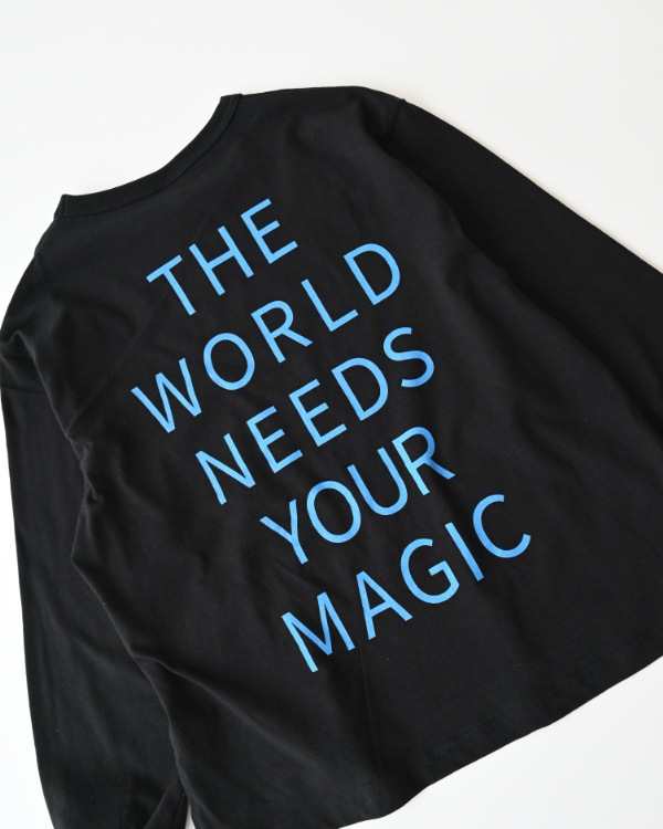 【26PS】WONDEFULロングＴシャツ / ブラック