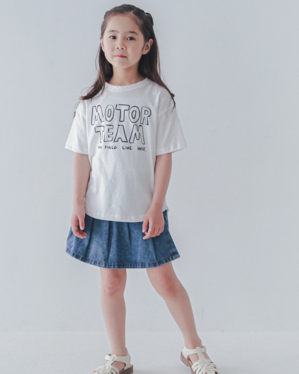 【セカンド】MOTOR TEAMTシャツ / オフホワイト