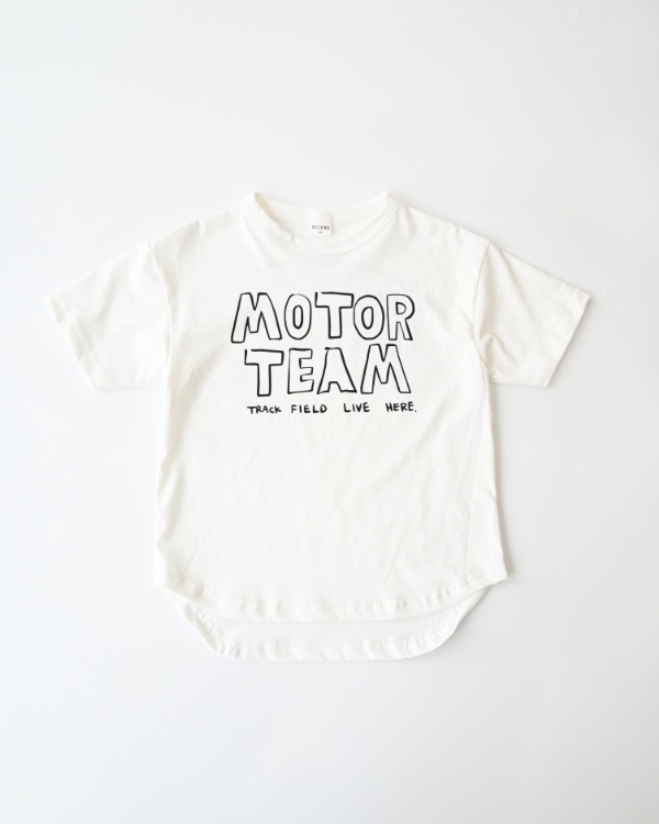 【セカンド】MOTOR TEAMTシャツ / オフホワイト