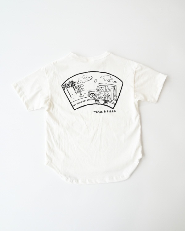 【セカンド】MOTOR TEAMTシャツ / オフホワイト