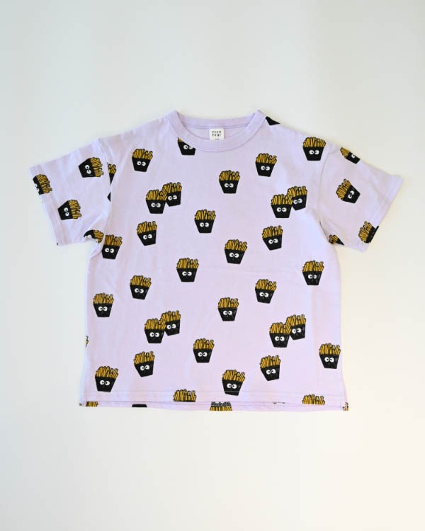 【ニコフラート】ポテト Tシャツ / パープル