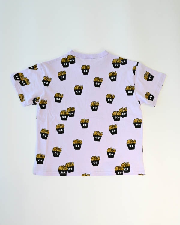 【ニコフラート】ポテト Tシャツ / パープル