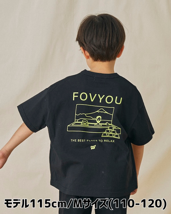 【フォブ】フォブの湯Tシャツ / ブラック