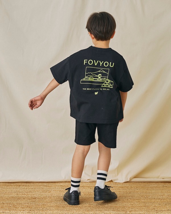 【フォブ】フォブの湯Tシャツ / ブラック