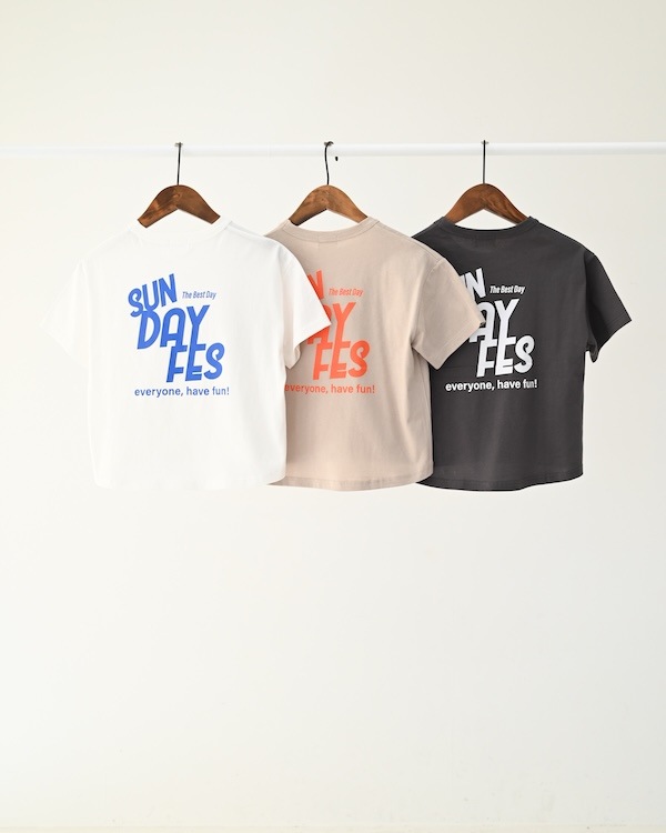 【フォブ】SUNDAY FES Tシャツ / ホワイト  