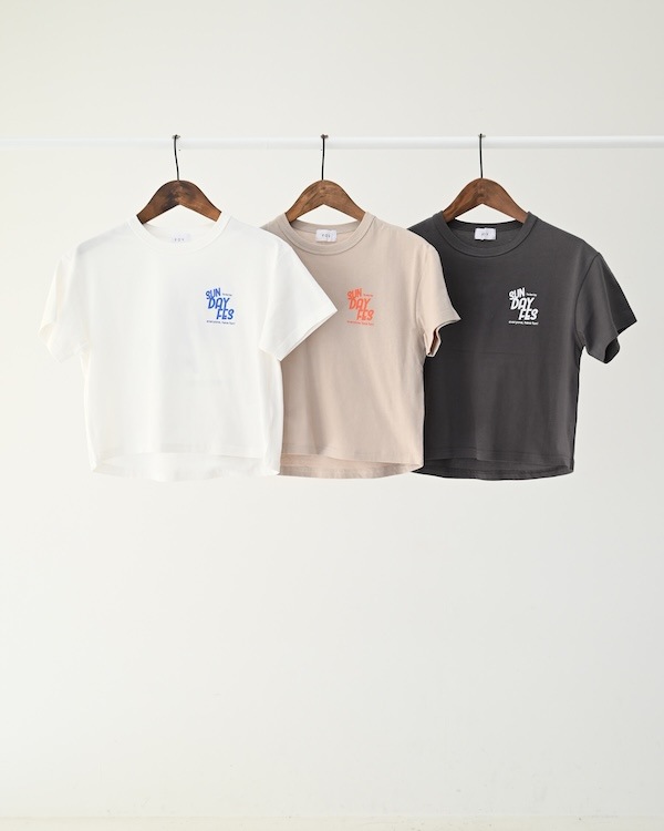 【フォブ】SUNDAY FES Tシャツ / ホワイト  