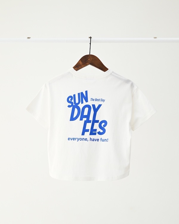 【フォブ】SUNDAY FES Tシャツ / ホワイト  