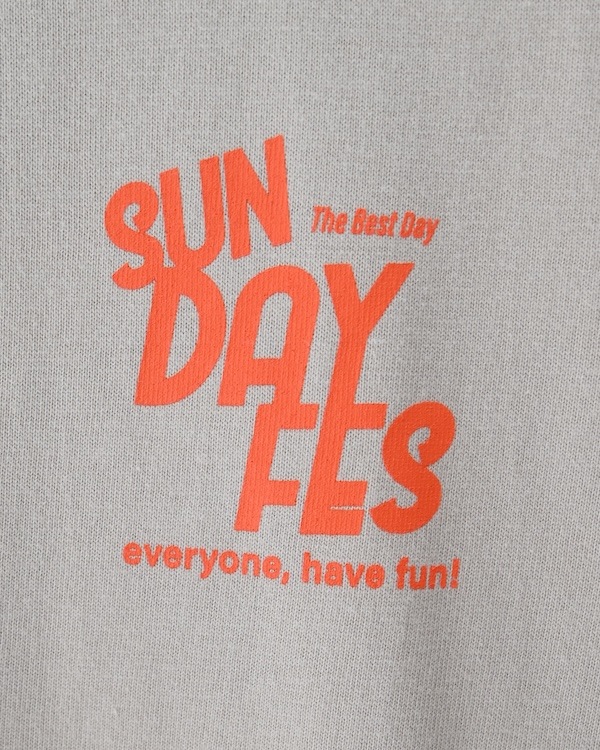【フォブ】SUNDAY FES Tシャツ / ホワイト  