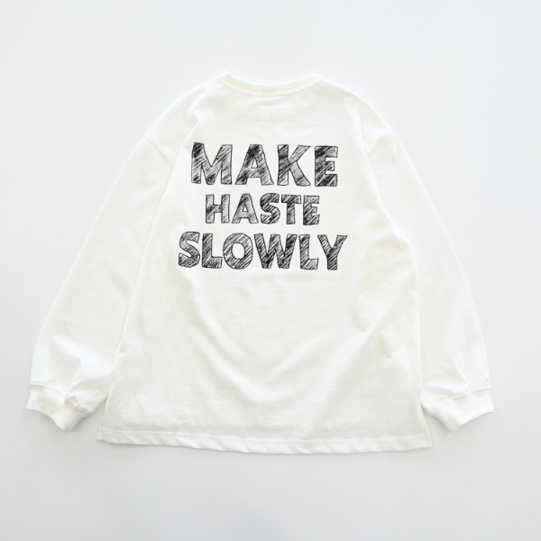 【25FW】MOUSE ロングＴシャツ / オフホワイト