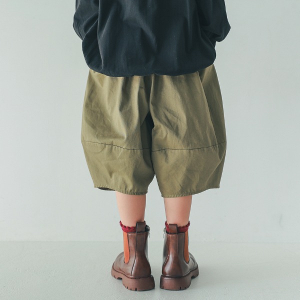 【25FW】バルーン ロングパンツ / カーキ