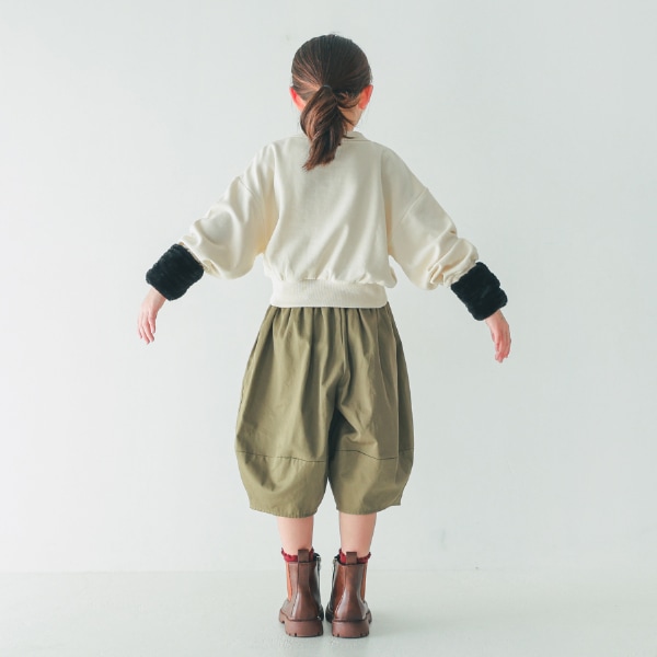 【25FW】バルーン ロングパンツ / カーキ