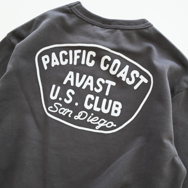 【25FW】HYBRIT トレーナー / チャコールグレー