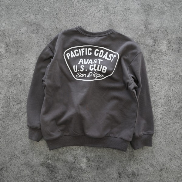 【25FW】HYBRIT トレーナー / チャコールグレー