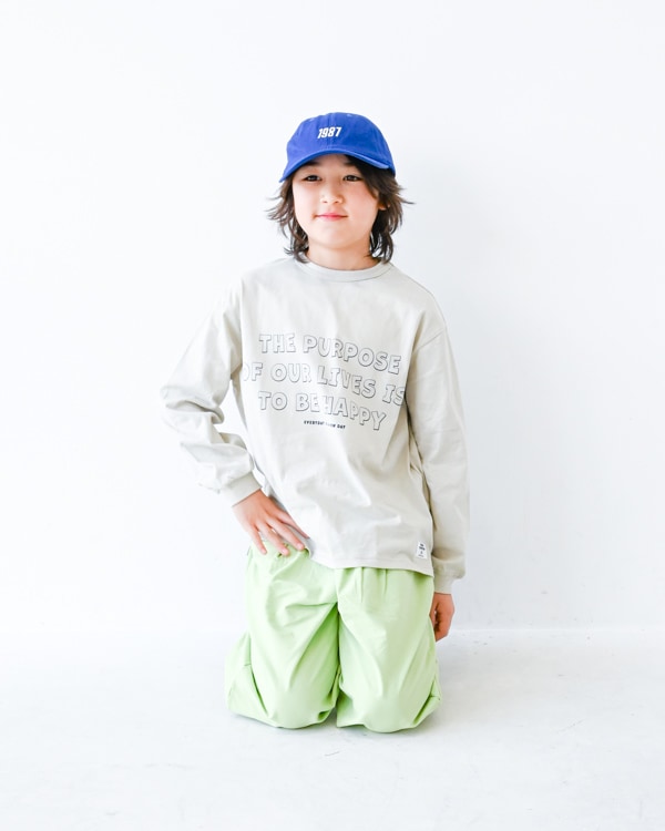 【ジーンズベー】THE PURPOSEロングTシャツ / アイボリー