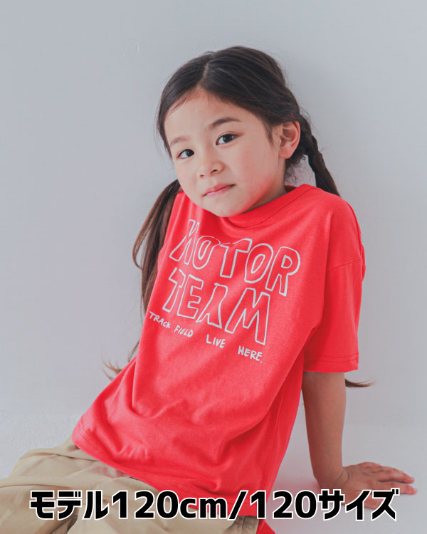 【セカンド】MOTOR TEAMTシャツ / レッド