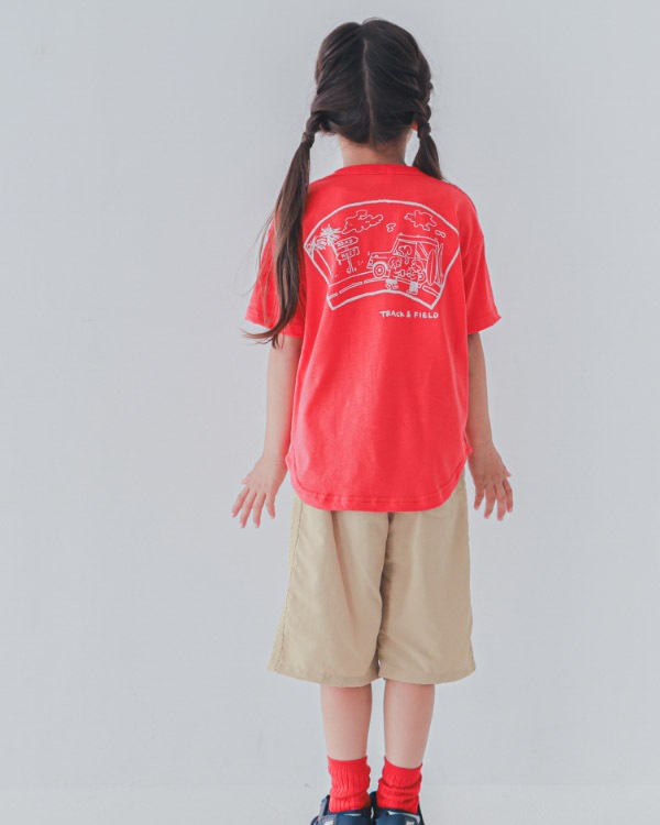 【セカンド】MOTOR TEAMTシャツ / レッド