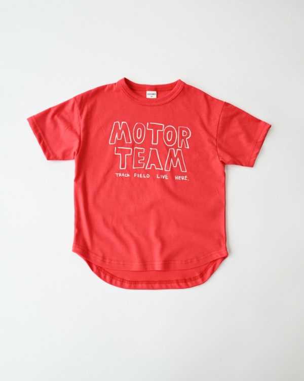 【セカンド】MOTOR TEAMTシャツ / レッド