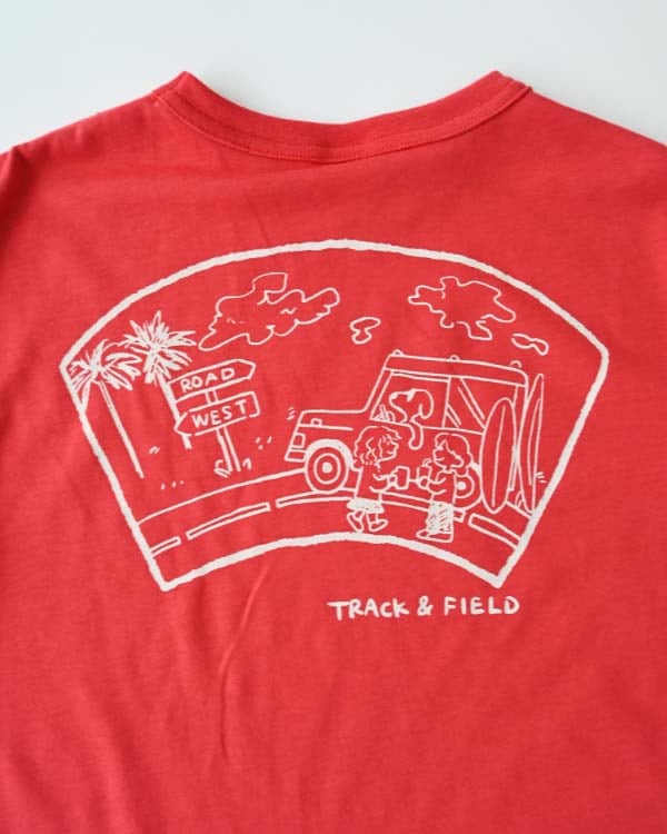 【セカンド】MOTOR TEAMTシャツ / レッド