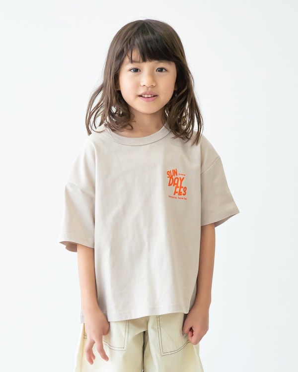 【フォブ】SUNDAY FES Tシャツ / グレージュ  