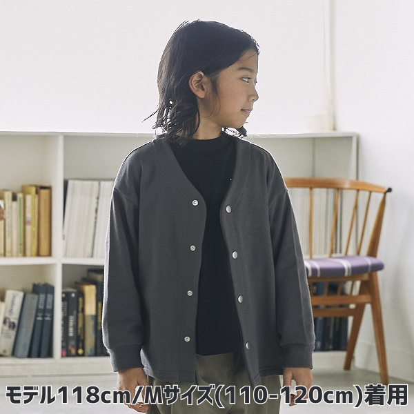 【25FW】ノーカラーJK / チャコールグレー