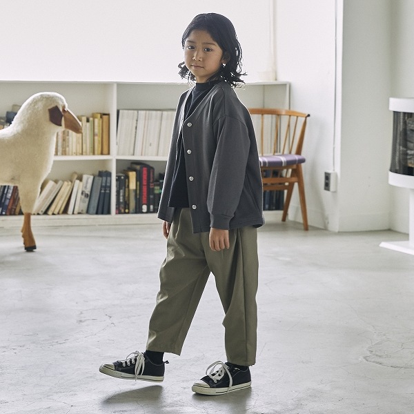 【25FW】ノーカラーJK / チャコールグレー