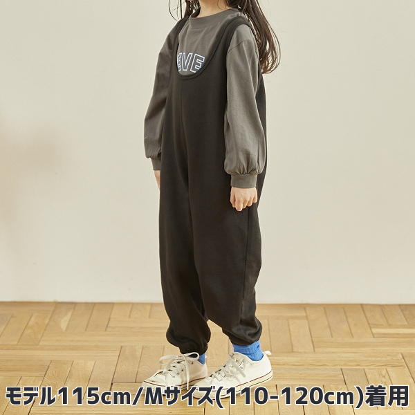 【25FW】イージーサロペット / ブラック