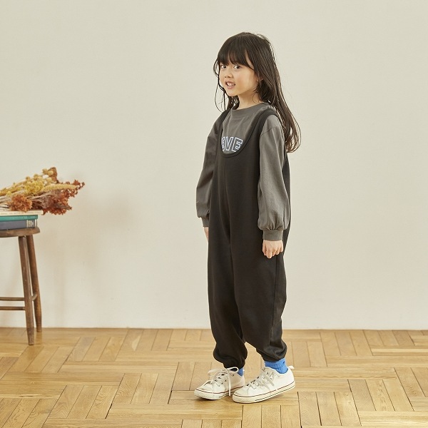 【25FW】イージーサロペット / ブラック