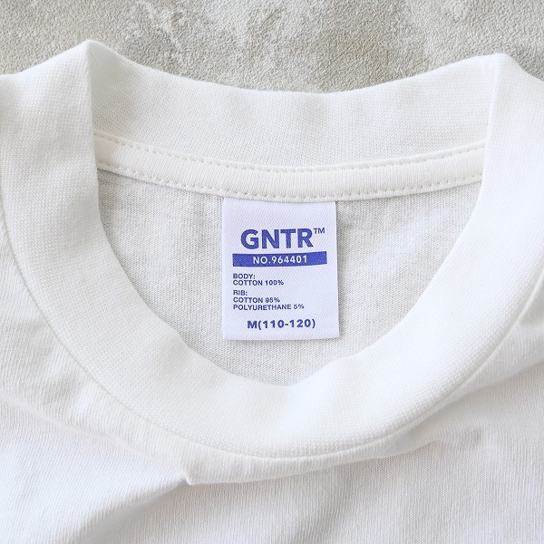 長袖 Tシャツ/ ホワイト
