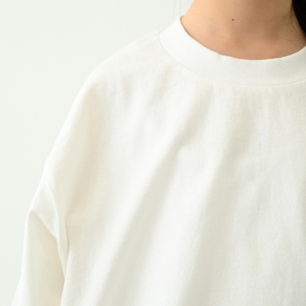 長袖 Tシャツ/ ホワイト