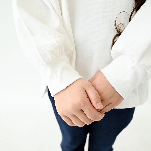 長袖 Tシャツ/ ホワイト