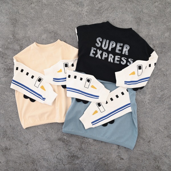 【25FW】新幹線袖 ロングＴシャツ / アイボリー