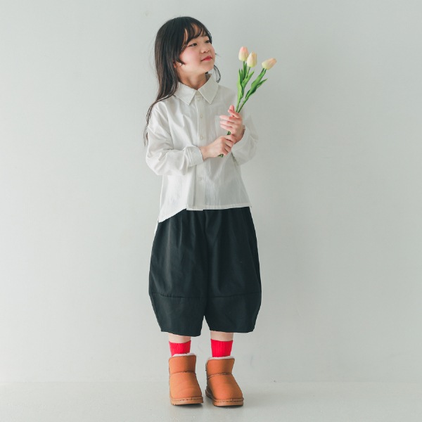 【25FW】バルーン ロングパンツ / ブラック