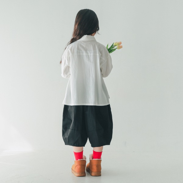 【25FW】バルーン ロングパンツ / ブラック