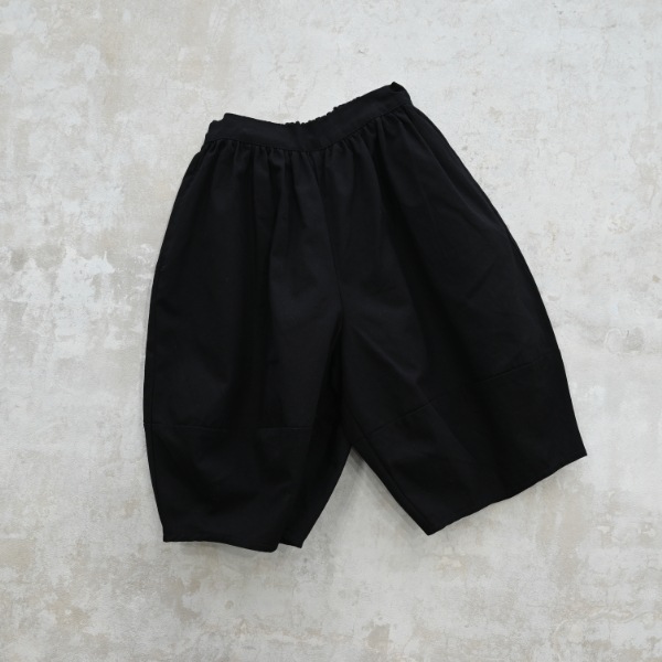 【25FW】バルーン ロングパンツ / ブラック