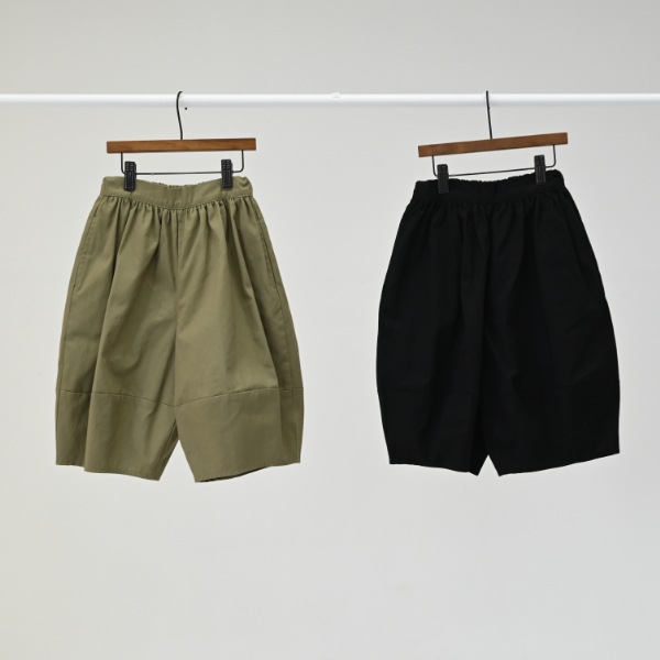 【25FW】バルーン ロングパンツ / ブラック