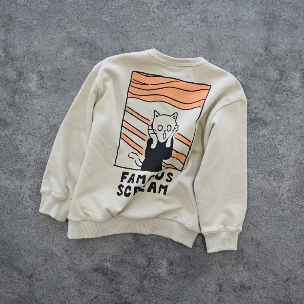 【25FW】SCREAM トレーナー / サンド