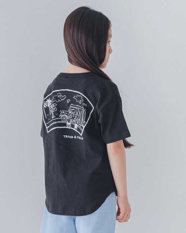 【26PS】MOTOR TEAMTシャツ / ブラック