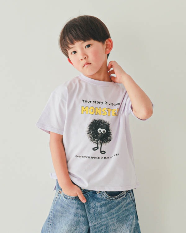 【26SS】キョロキョロ Tシャツ / パープル