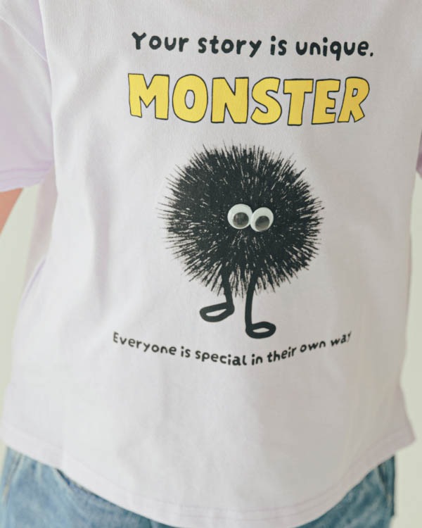 【26SS】キョロキョロ Tシャツ / パープル