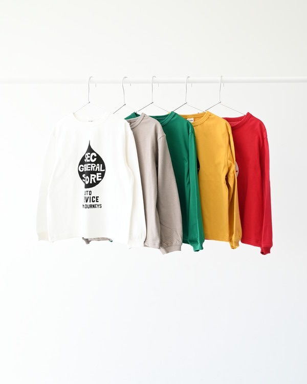 【セカンド】OIL ロングTシャツ / グリーン