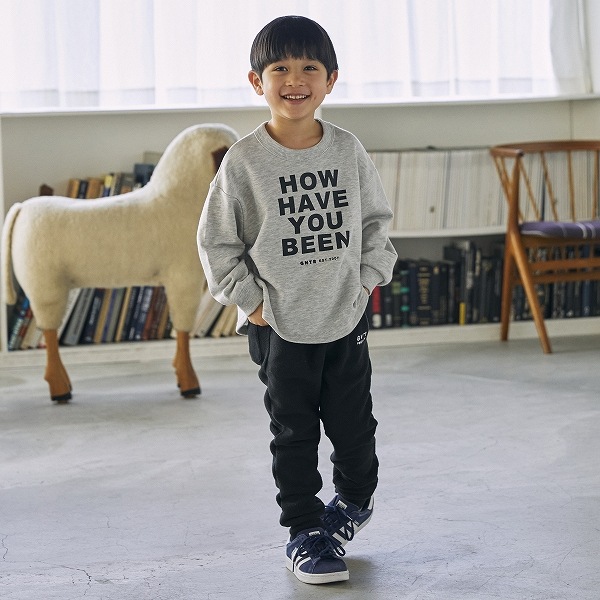 【25FW】HOWHAVE トレーナー / 杢グレー