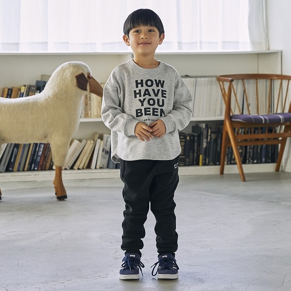 【25FW】HOWHAVE トレーナー / 杢グレー