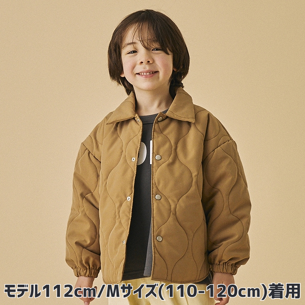 【25FW】キルティングジャケット / ベージュ