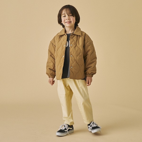 【25FW】キルティングジャケット / ベージュ