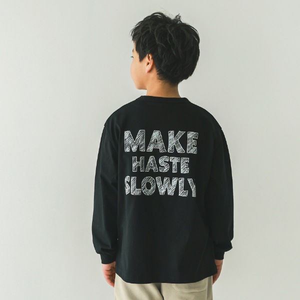 【25FW】MOUSE ロングＴシャツ / ブラック