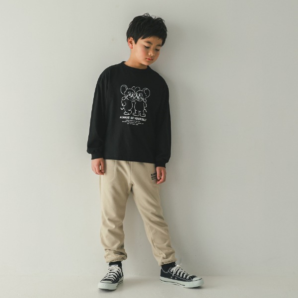 【25FW】MOUSE ロングＴシャツ / ブラック